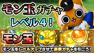 【モンスト実況】待ちに待ったモン玉ガチャ！【レベル4】