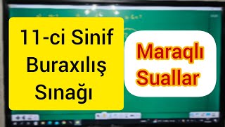 ✅️‼️11 Buraxılış Sınaq 2025 | Maraqlı Suallar | Mehman Mahmudov #2025tayfa