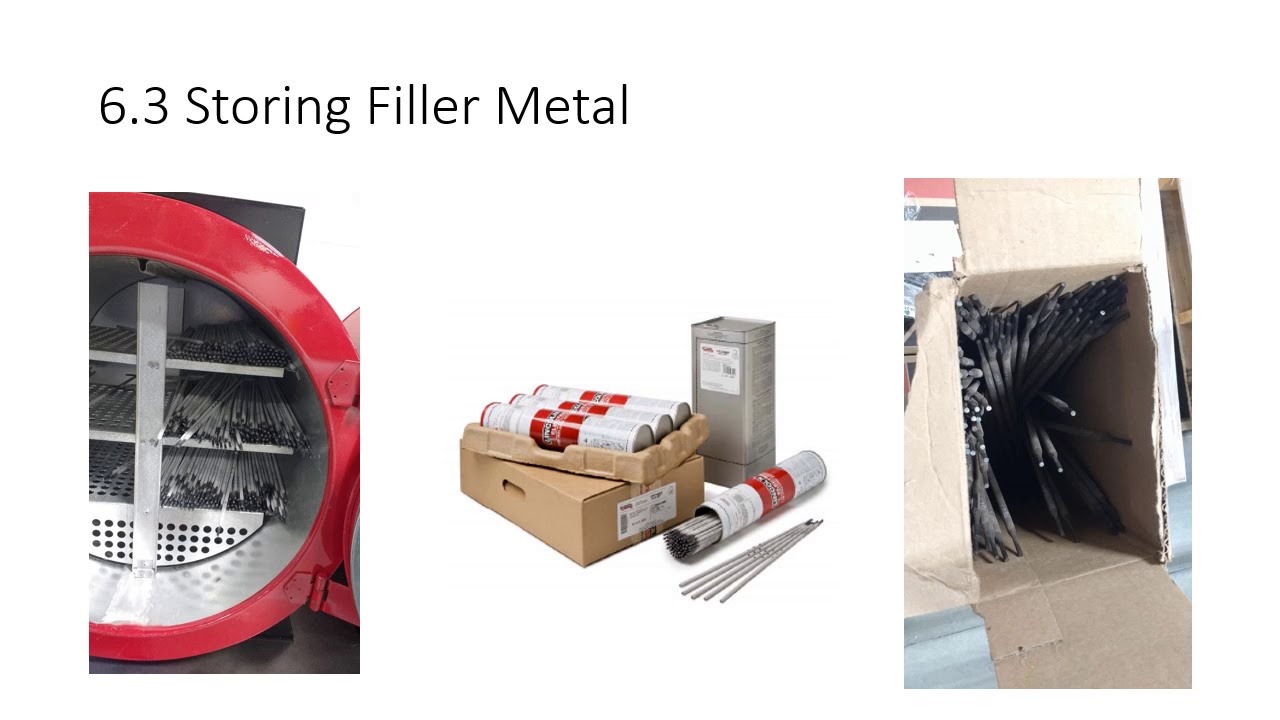 NCCER Welding Basics 34108-10 6.0 SMAW Filler Metal Storage And Control ...