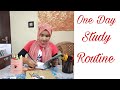 My One Day Study Routine|Best Study Vlog|Latest Exam Study Routine