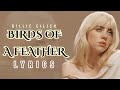 Billie Eilish - BIRDS OF A FEATHER (Lyrics)