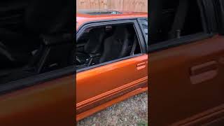 breaking out the 83 foxbody mustang gt Cobra clone 347 stroker tremec 3550 tko