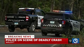 Wolcott Police responding to deadly motorcycle accident