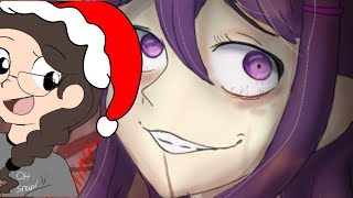 Yuri DDLC Speedpaint - Happy Holidays :D - Speedpaint with Autodesksketchbook