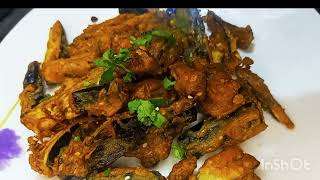 Crispy BAINGAN Fry || Bringelle fry yummest 👌 recipe || eggplant fries || kitchen with laiba recipe