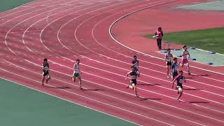 男子200m_準決勝1組_第35回北海道高校新人陸上20190920