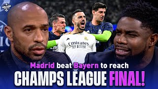 Thierry Henry, Carragher & Micah react as Real Madrid advance to UCL final | UCL