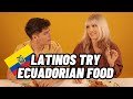 Latinos Try Ecuadorian Food