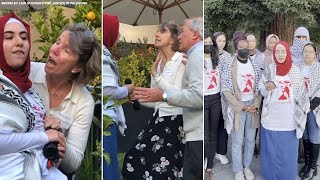 Gaza protesters disrupt UC Berkeley dean's party, triggering responses over free speech - VIDEO
