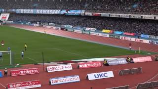 浦和レッズ　20151ｓｔ第5節ｖｓ川崎　前半CK①