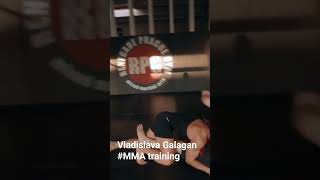Vladislava Galagan Mma Training