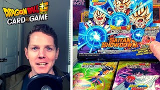 Opening A Saiyan Showdown Booster Box from the Dragon Ball Super Card Game!