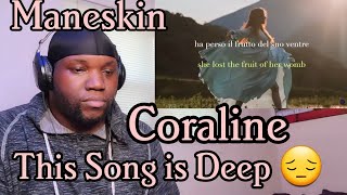 Maneskin | Coraline | Reaction | Man Depression is so real