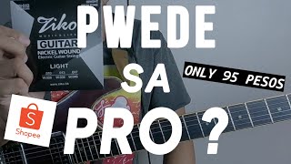 MURANG ELECTRIC GUITAR STRINGS SA SHOPEE // ONLINE STORES // ZIKO