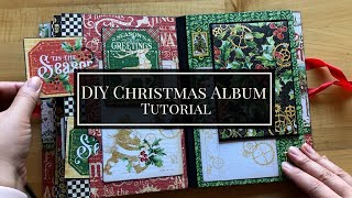 DIY Christmas Album Tutorial