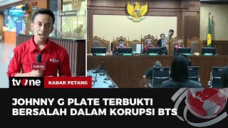 Perjalanan Kasus Johnny G Plate Jadi Tersangka Korupsi BTS 4G | Kabar Petang tvOne