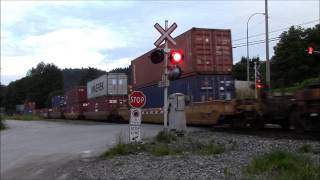 CN 116 (Intermodal) @ Hatzic BC 05JUL14 C44-9W 2692 Leading