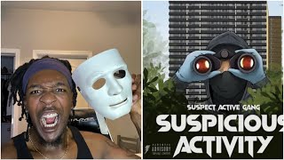 American Reacts to Suspect (AGB) - Z to A (Official Audio) #suspiciousactivity 😱🔥