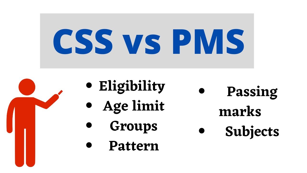 Css Vs Pms Difference Between Css And Pms Subjects Eligibility