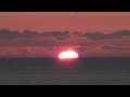 【北海道】知床の夕日 sunset hokkaido