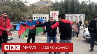 BBC müxbirləri Ağdamdan xəbər verir: Ağdam sakinləri rayonun azad olunmasını qeyd edirlər