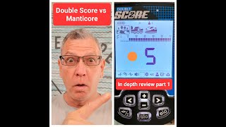 Nokta Double Score VS Manticore Metal Detector