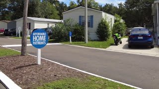 Florida’s mobile home parks are an affordable lifeline. But residents face steep eviction risks