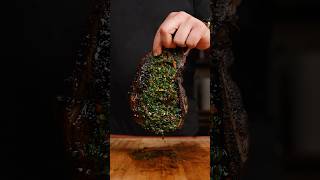 Authentic Smoked Chimichurri #shorts #cooking #recipe #asmr