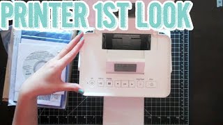 408: Epson PictureMate Charm Photo Printer Unboxing \u0026 First Print