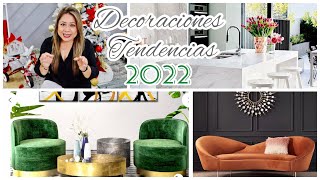 TENDENCIAS DE DECORACION 2022 💜 8 COLORES DEL AÑO MATERIALES Y COCINAS #decoraciondeinteriores