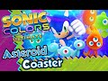 Sonic Colors Ultimate Walkthrough Part 7 (PS4) Asteroid Coaster  + 100% Red Rings