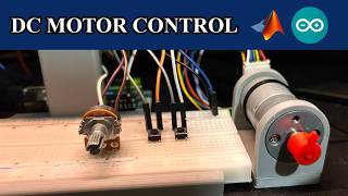 DC Motor control with MATLAB Simulink and Arduino
