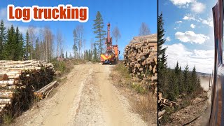 Log Truckin - Loading at Hångstaörn