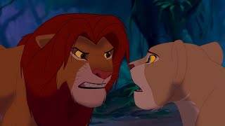 Simba argues with Nala - The Lion King HD