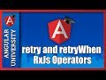 💥 Angular HTTP Retry -  Retry HTTP requests in Error using the retry and retryWhen RxJs Operators