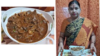 పొట్టేలు దబ్బ కూర ఇలా తయారుచేసుకోండి🐐😋 |Dhabba curry| #food#dhabba#viral #mutton #VarahiAmmaVantalu