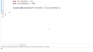 Java Programming Tutorial - 5 - Math Operators