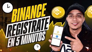 Como CREAR y Verificar mi Cuenta de BINANCE 2024 ✅ Desde el Teléfono 📲