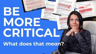 Critical analysis in a PhD thesis (What “be more critical” really means)