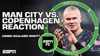 Manchester City don't use Erling Haaland correctly! - Ale Moreno after win vs. Copenhagen | ESPN FC
