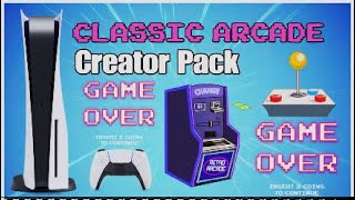 Share Factory Studio Creator Pack Classic Arcade  - PS5
