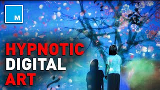 Watch This HYPNOTIC Digital Art Exhibit | [FUTURE BLINK]