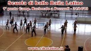 Scuola Baila Latino "Limbo" il 21/04/13 Camp. Naz. M° Ciko Latino www.cikolatino.it