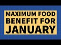 Increased Food Benefits in Wisconsin for January 2021