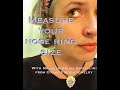 How to Measure your nose ring hoop size - a DIY easy tutorial How to Measure your nose ring hoop size - a DIY easy tutorial