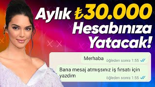 Dolandırıcı Bize Para Gönderdi! | Aylık 30.000 TL Kazandıran İş Fırsatı