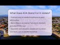 what does ada stand for in hotels resort 2 travel