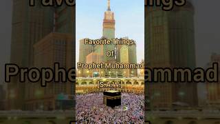 Favorite Things Of Prophet Muhammad[S.A.W.]Part-4☪️ #shorts #muhammadﷺ
