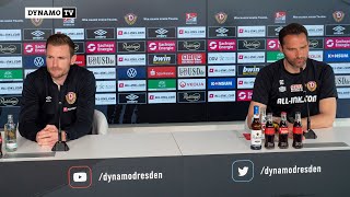 30. Spieltag | SGD - KSV | Pressekonferenz vor dem Spiel
