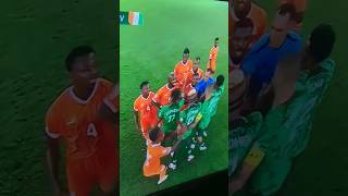 Côte d’Ivoire vs nigeria 🇨🇮🇳🇬 ndicka Evan met au respect osimhen victor